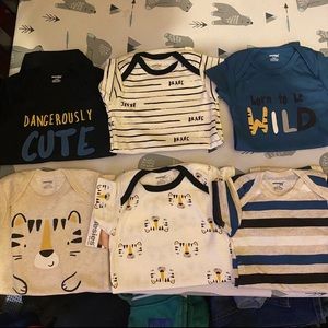 Infant size 12M onesies Never worn